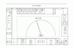 施工平面圖的基本內容施工平面圖