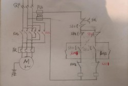 兩相交流電機正反轉電路圖,電機正反轉電路圖