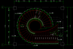 旋轉(zhuǎn)樓梯平面圖旋轉(zhuǎn)樓梯平面圖cad
