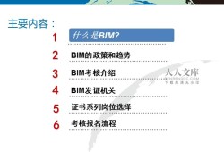 bim中級工程師考試答案bim中級考試內容