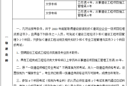 2021一級建造師免考兩科的條件,一級建造師免兩科條件