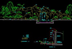 假山施工圖包括的內容,假山施工圖