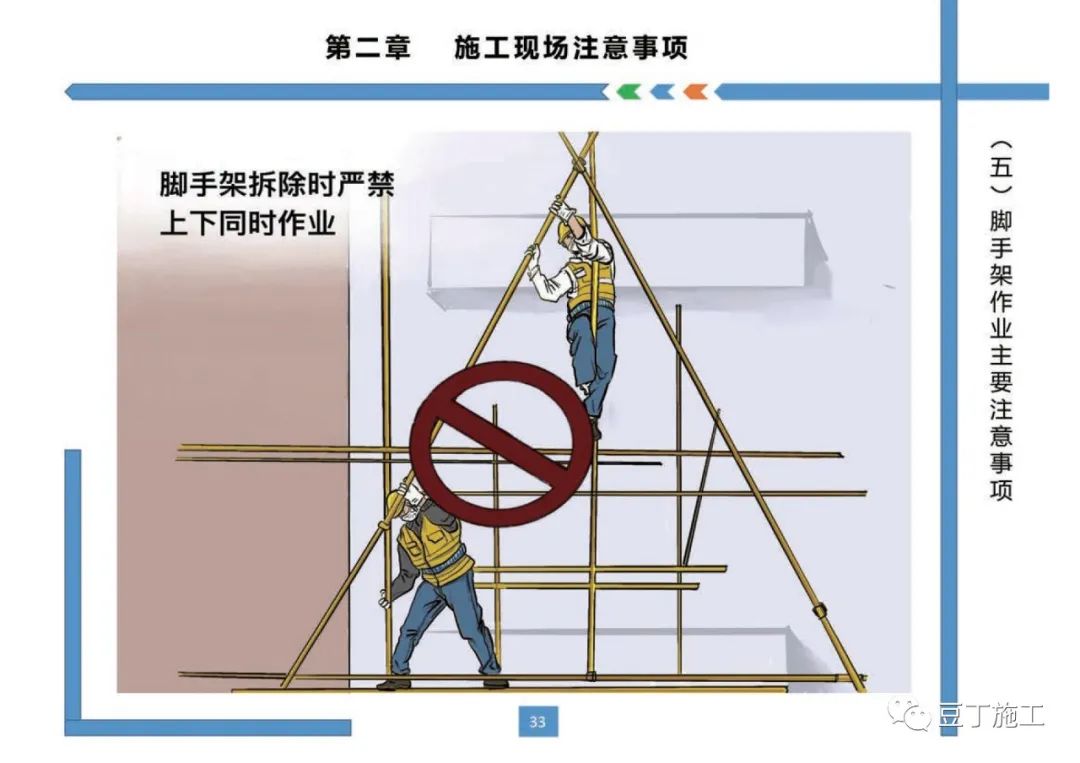 住建部發布《房屋市政工程現場施工安全畫冊（2022版）》彩印原版  第37張