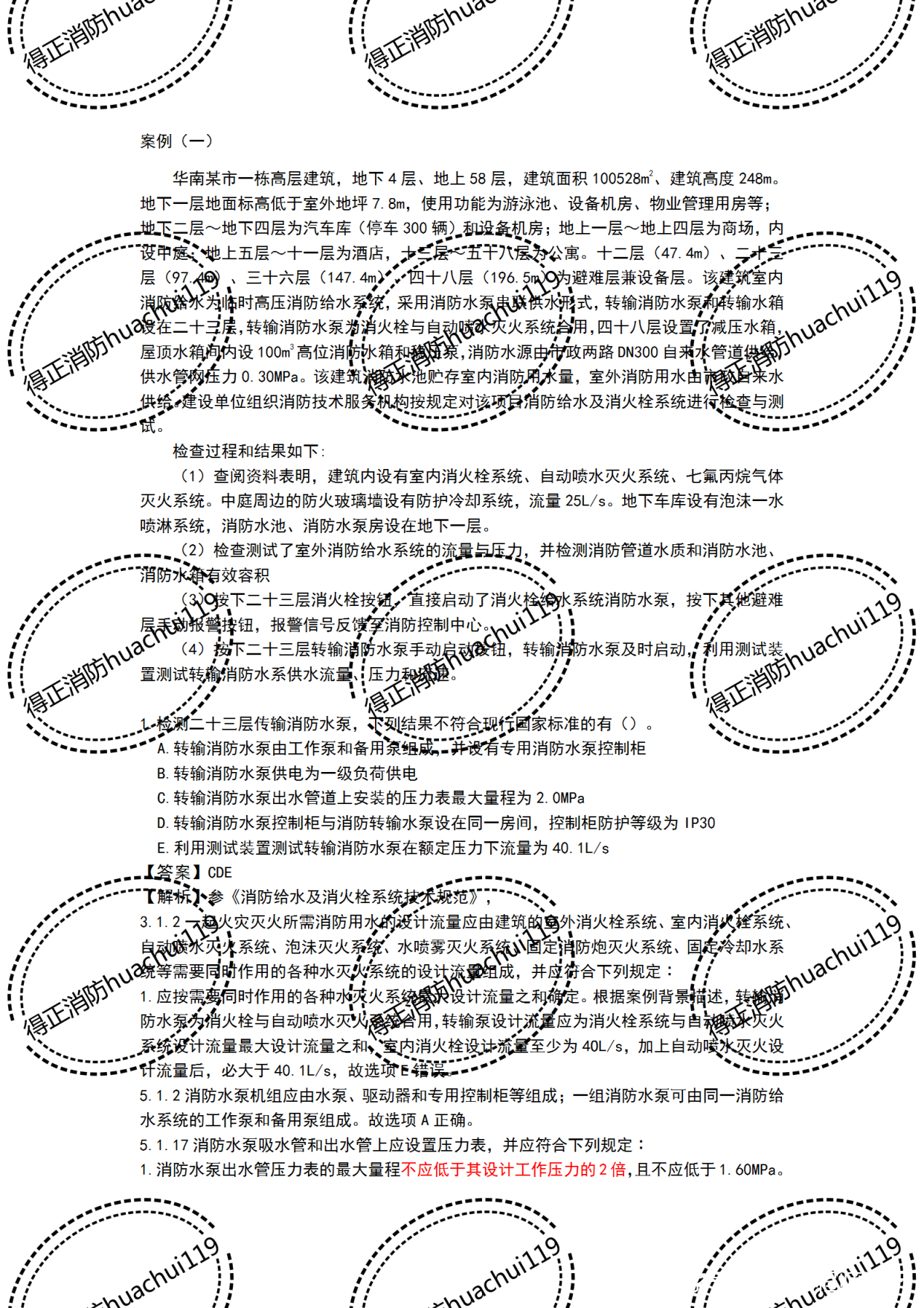 一級消防工程師歷年真題及答案,一級消防工程師歷年真題及答案解析  第1張