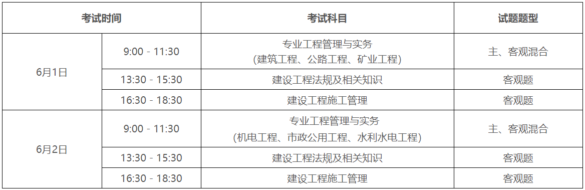 浙江二級建造師考試時間2023,浙江二級建造師考試時間  第2張