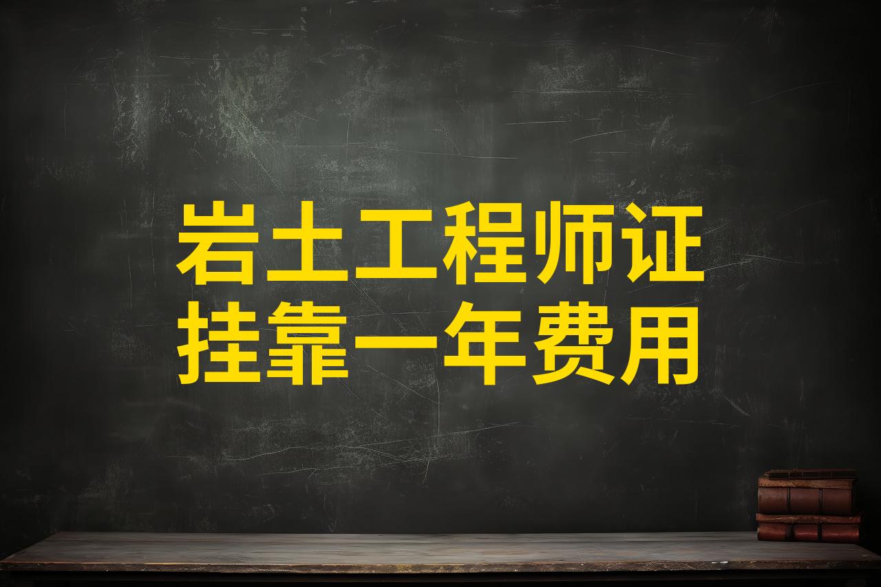 注冊巖土工程師水利水電掛靠費,注冊巖土工程師掛多少錢一年現在  第1張