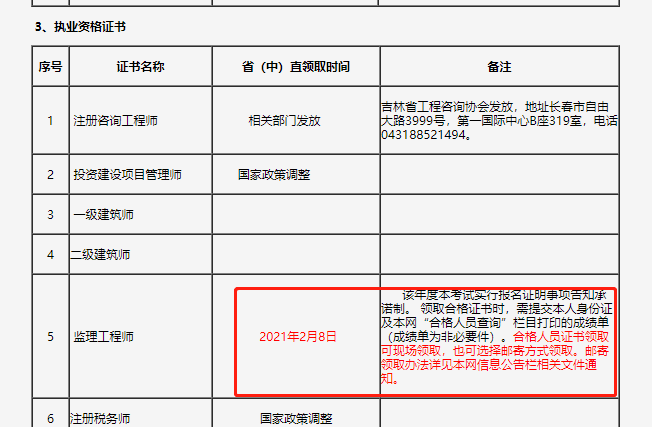 2021年監理工程師報名的簡單介紹  第2張