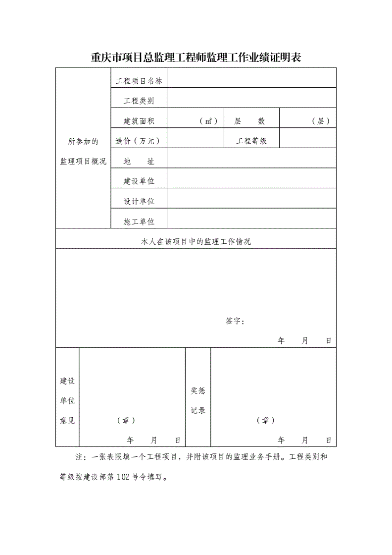 重慶總監理工程師總監理工程師任職條件  第1張